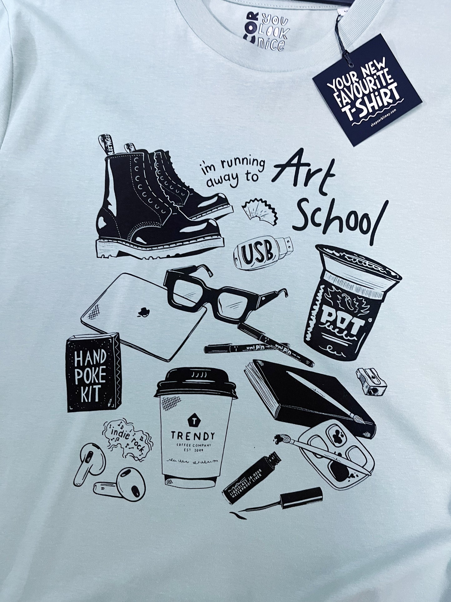 ART SCHOOL T-SHIRT