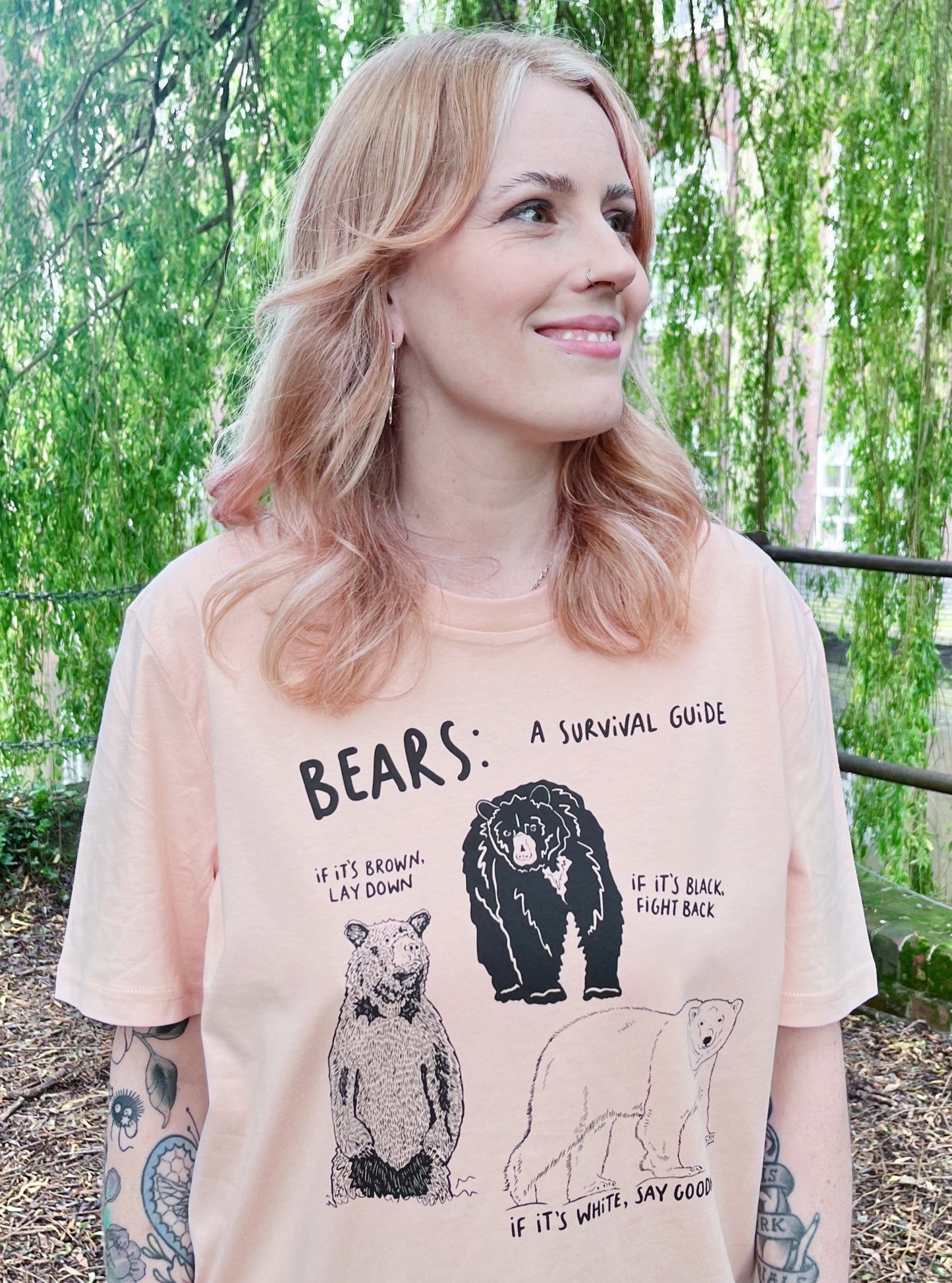 BEAR SURVIVAL GUIDE T-SHIRT