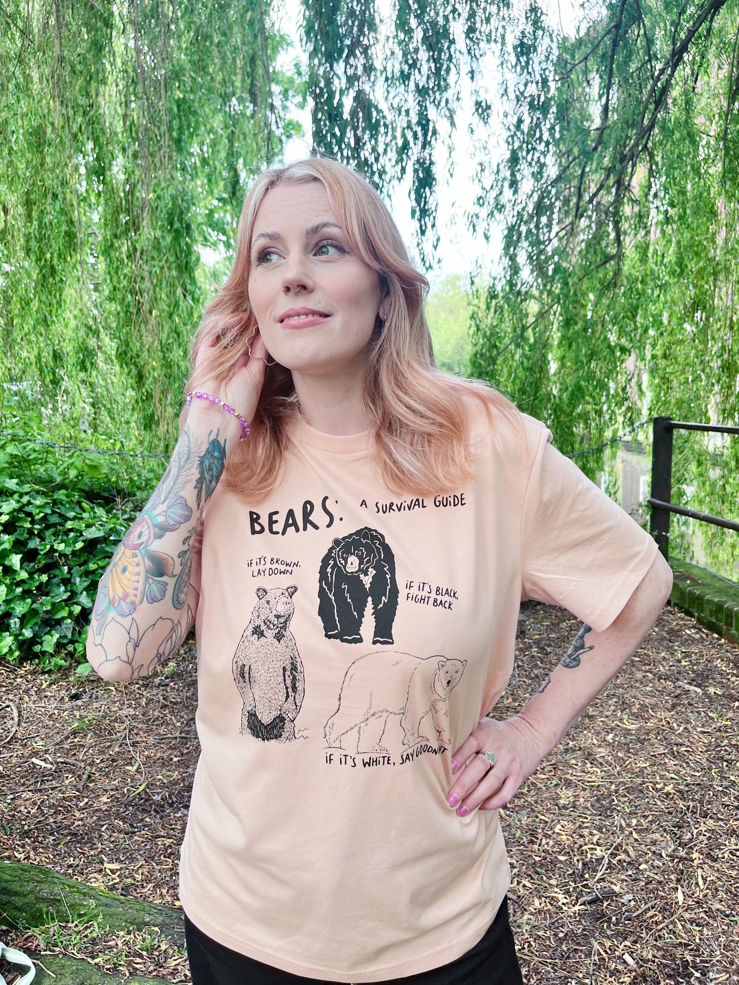 BEAR SURVIVAL GUIDE T-SHIRT