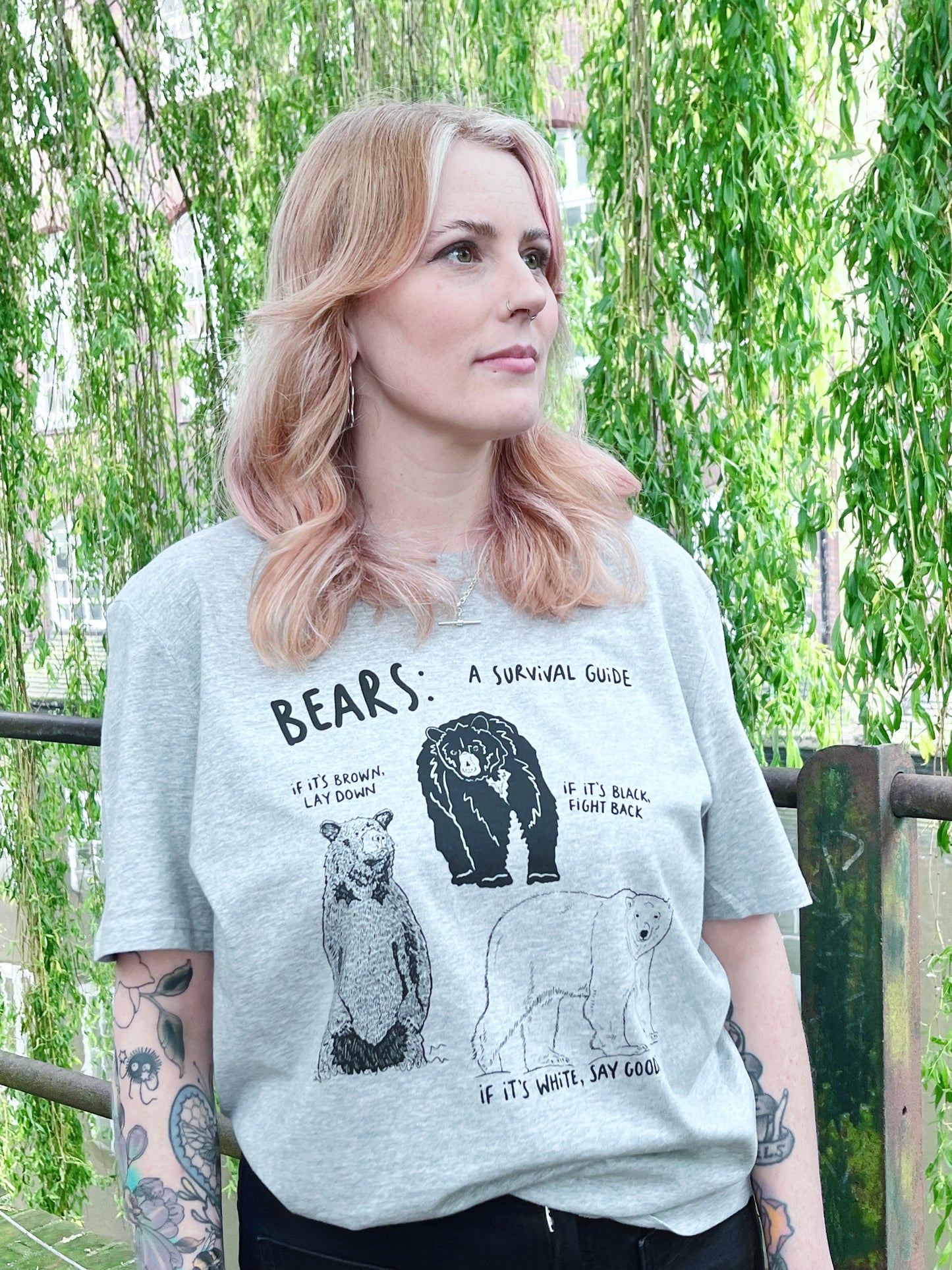 BEAR SURVIVAL GUIDE T-SHIRT