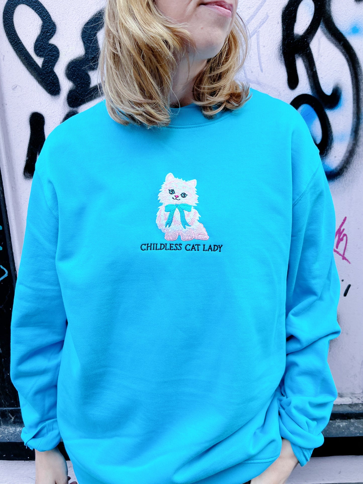 CHILDLESS CAT LADY SWEATER