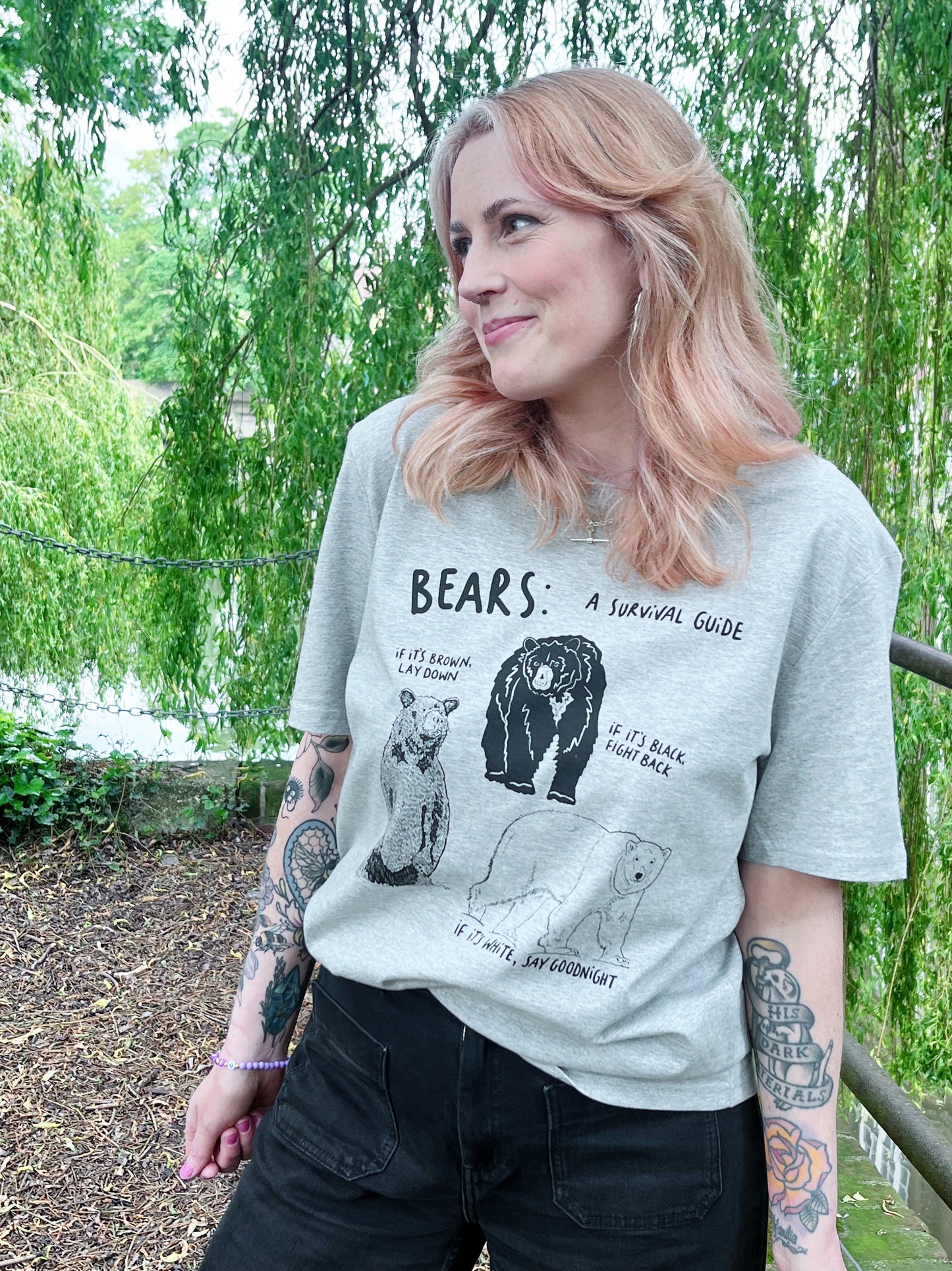 BEAR SURVIVAL GUIDE T-SHIRT